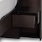 Baxton Studio Dexton ModernDark Brown Finished Wood Queen Size Platform Storage Bed 198-12582-ZORO - alternate 8